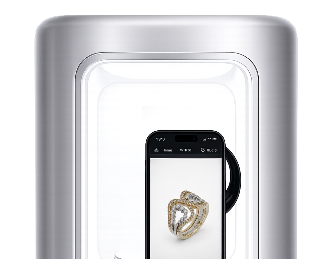 ALO Photo Tube capturing a product